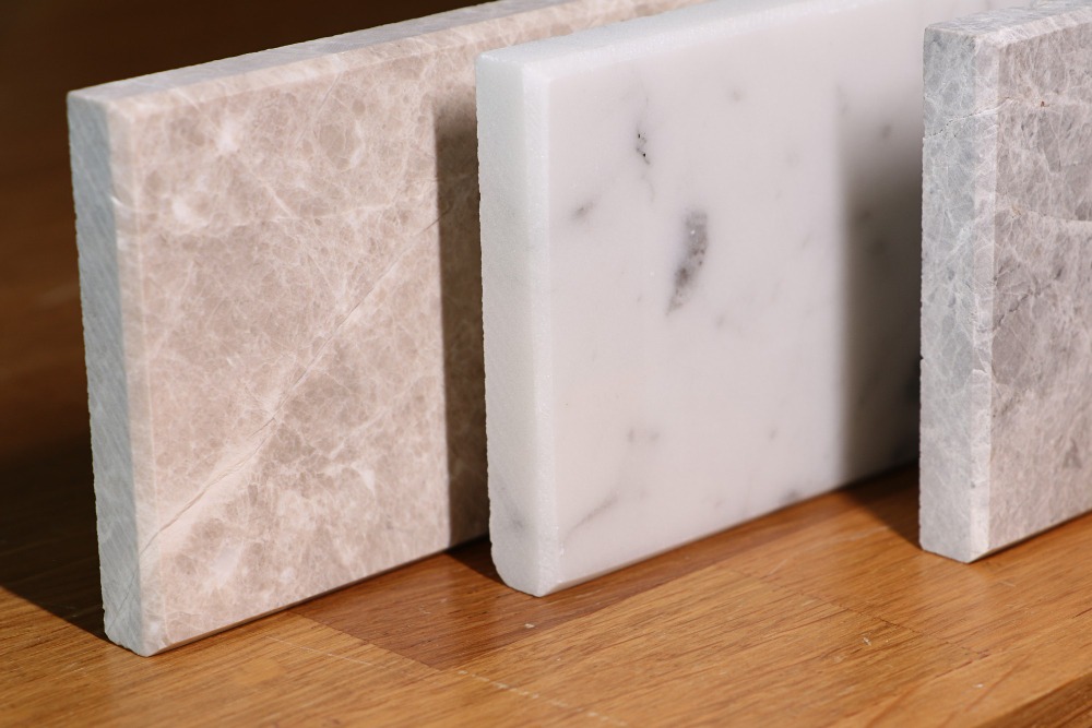 Thick marble slab for interiors